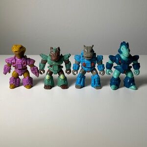 Vintage 80s Hasbro Takara Battle Beasts Set Of 4 (B9)
